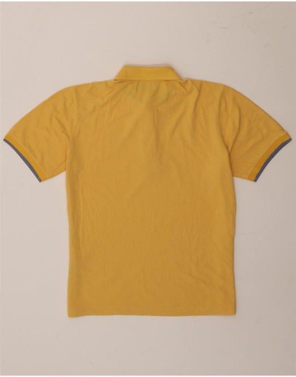 Kappa Mens Polo Shirt Small Yellow Cotton