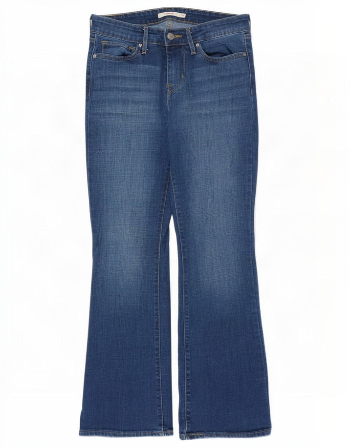 Levi's Womens 715 Bootcut Jeans W28 L28 Blue Cotton
