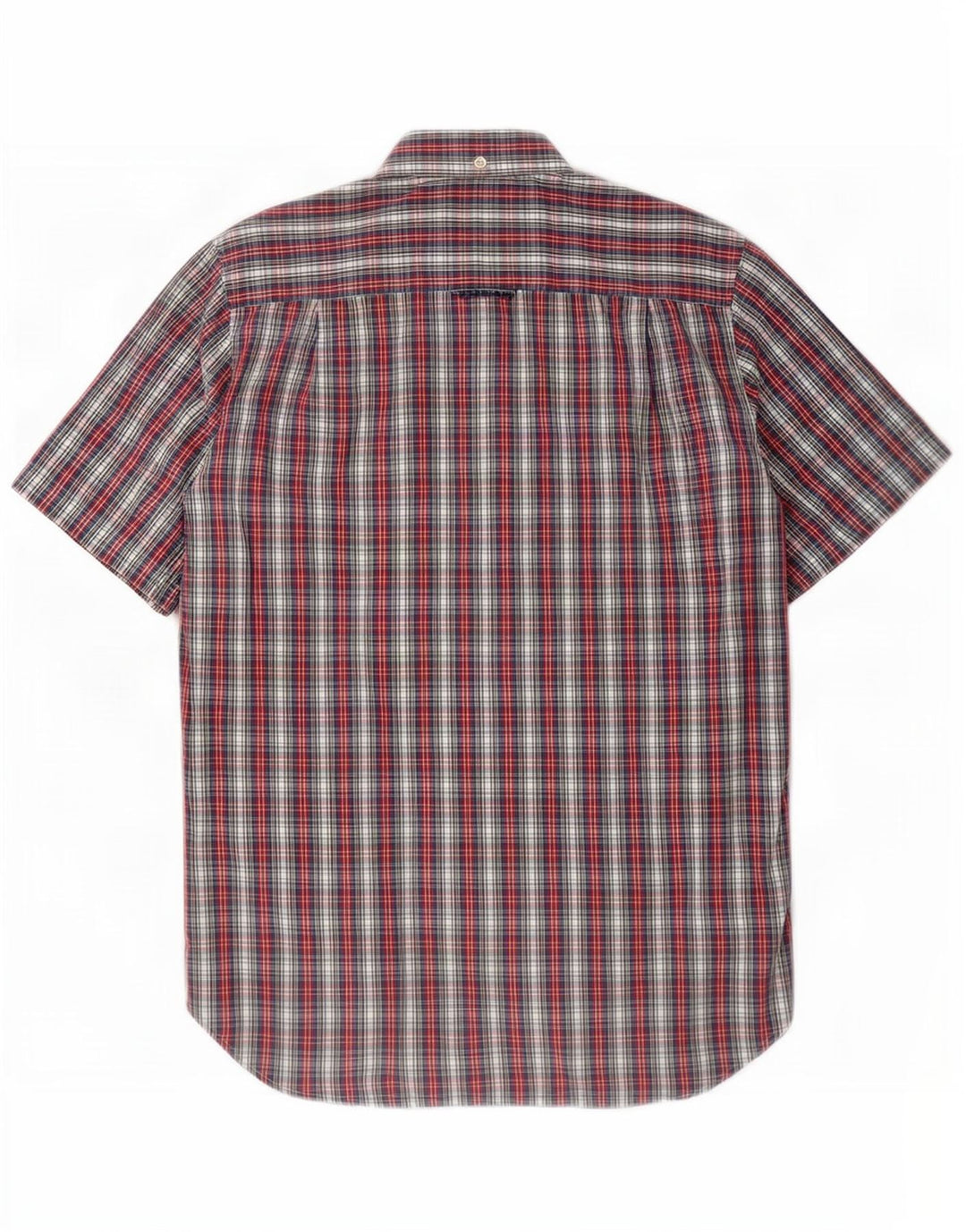 Superdry Mens Short Sleeve Shirt Medium Multicoloured Check Cotton