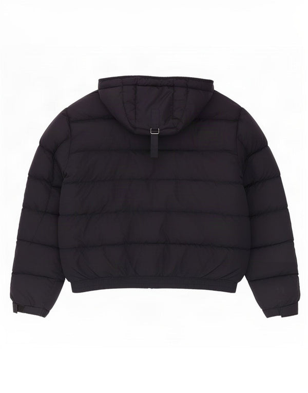 Lee Mens Hooded Padded Jacket UK 42 XL Navy Blue Polyester