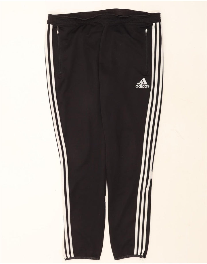 Adidas Mens Climacool Tracksuit Trousers XL  Black Polyester