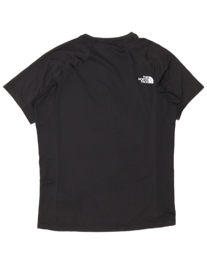 The North Face Mens T-Shirt Top Medium Black Colourblock Polyester