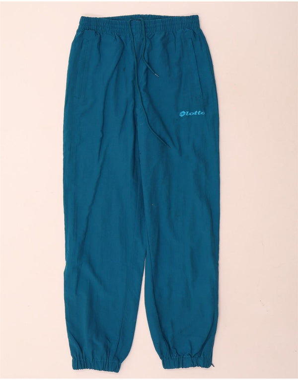 Lotto Mens Tracksuit Trousers Joggers Small  Blue Nylon