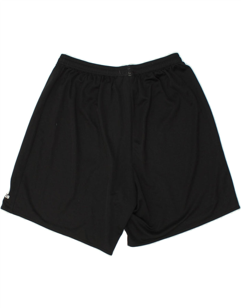 ADIDAS Mens Sport Shorts XL Black Polyester | Vintage Adidas | Thrift | Second-Hand Adidas | Used Clothing | Messina Hembry 