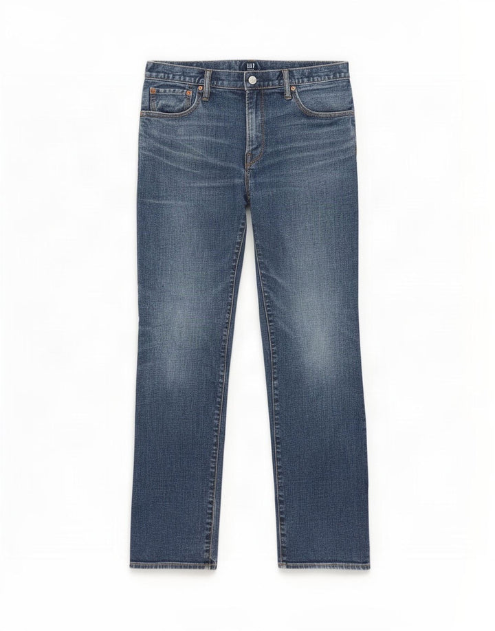 Gap Mens Straight Jeans W32 L32 Blue Cotton