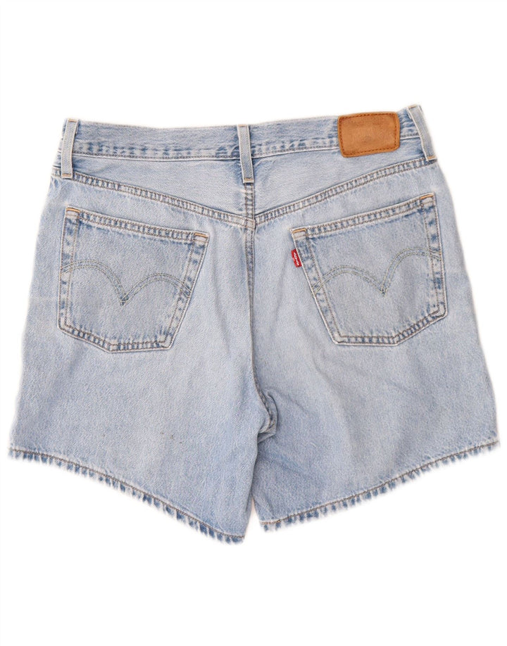 Levi's Womens Denim Shorts W28 Medium Blue Cotton