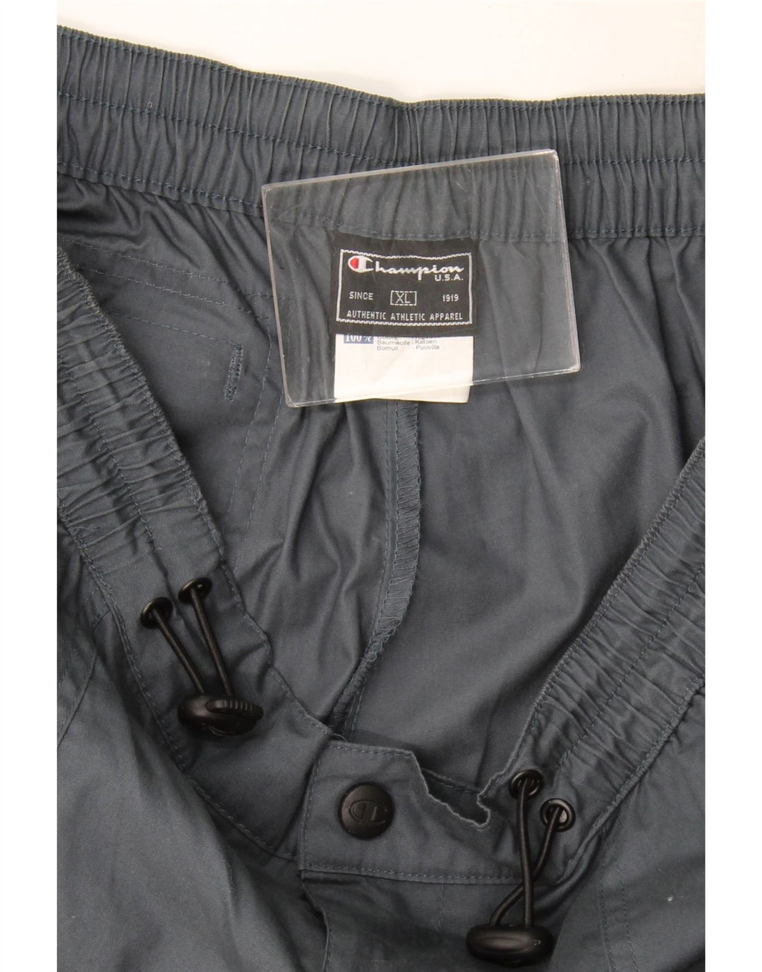 Champion Mens Straight Casual Trousers XL  Grey Cotton