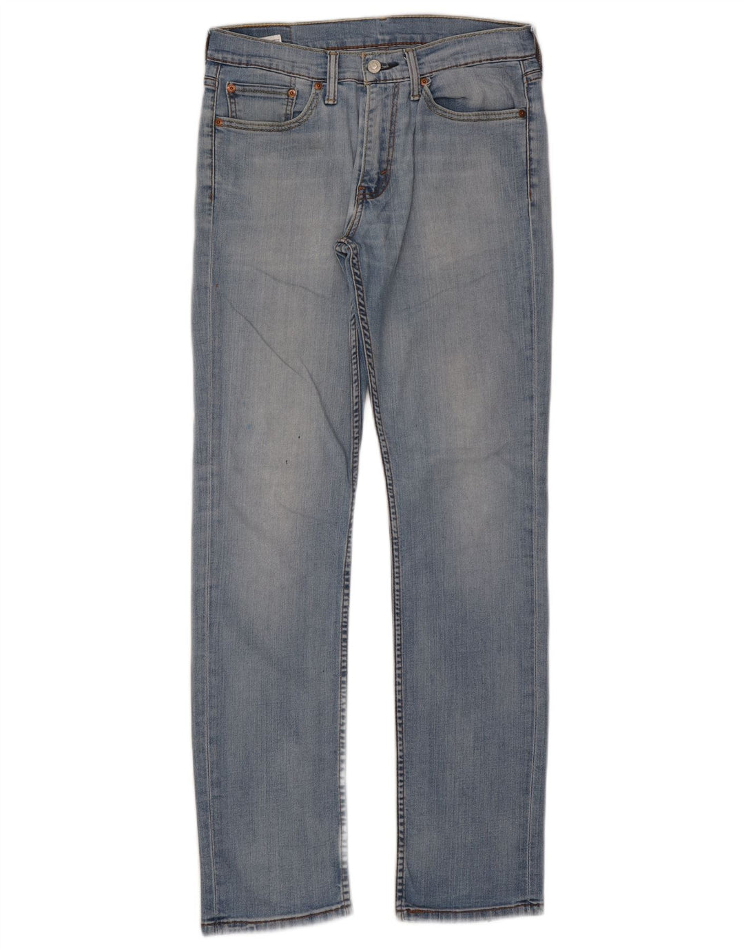 Levi's Mens Slim Jeans W31 L34 Blue Cotton