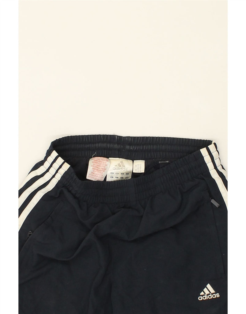 ADIDAS Boys Tracksuit Trousers 11-12 Years Navy Blue | Vintage Adidas | Thrift | Second-Hand Adidas | Used Clothing | Messina Hembry 