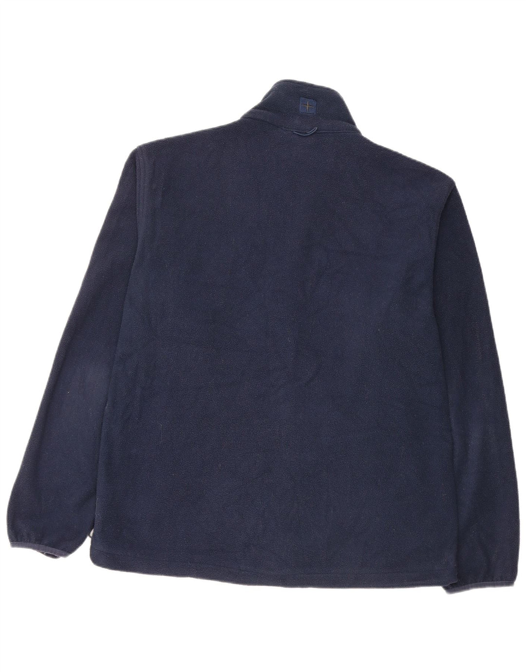 Mountain Warehouse Mens Fleece Jacket UK 38 Medium Navy Blue Polyester