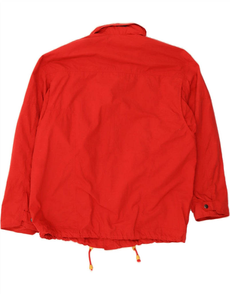 VINTAGE Mens Windbreaker Jacket UK 40 Large Red Vintage Vintage and Second-Hand Vintage from Messina Hembry 