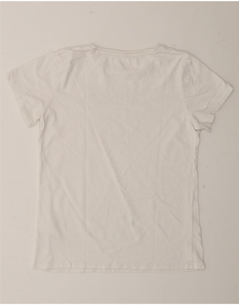GUESS Girls Graphic T-Shirt Top 15-16 Years White Cotton Vintage Guess and Second-Hand Guess from Messina Hembry 