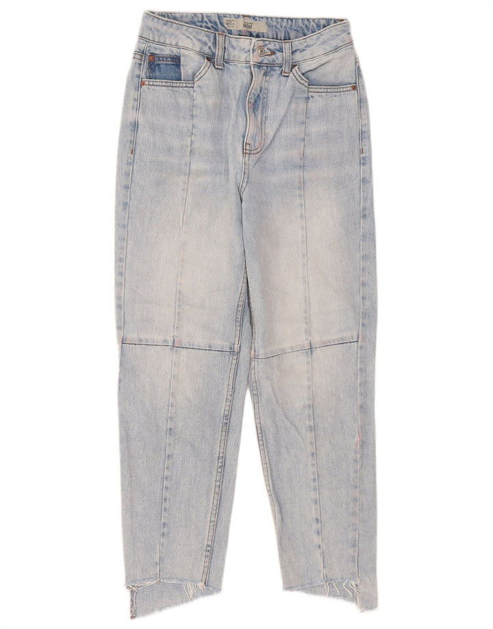 Topshop Womens Cropped Jeans W25 L23 Blue