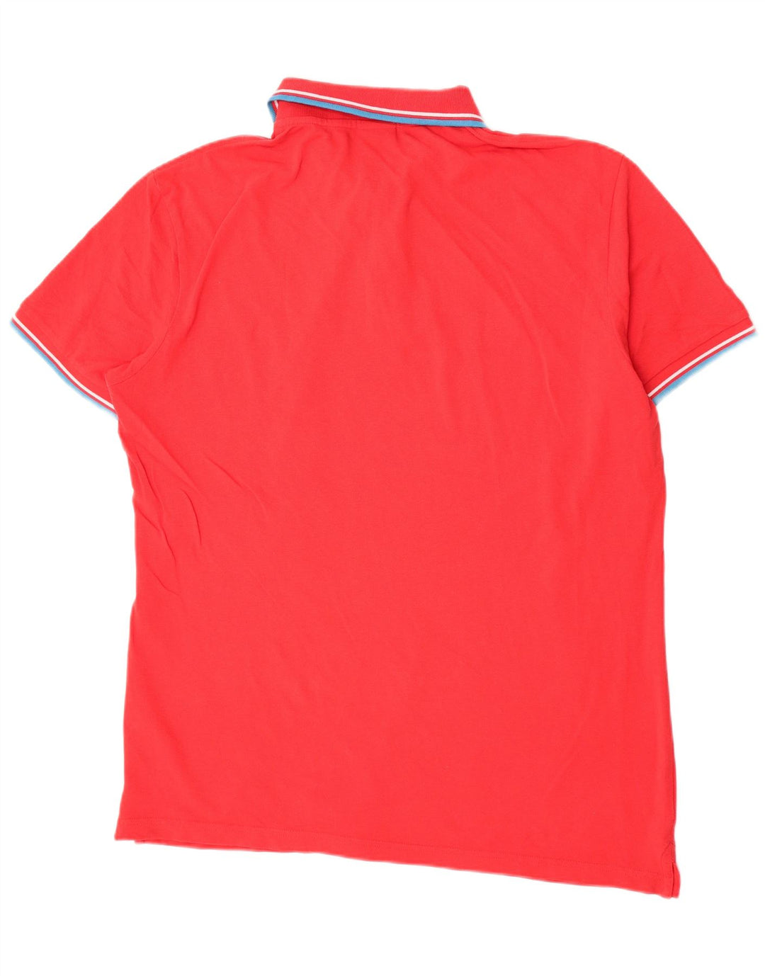 Diadora Mens Polo Shirt 3XL Red Cotton
