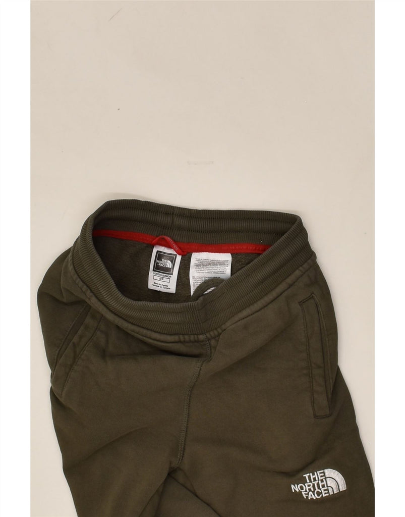 THE NORTH FACE Boys Tracksuit Trousers Joggers 5-6 Years Small Khaki | Vintage The North Face | Thrift | Second-Hand The North Face | Used Clothing | Messina Hembry 