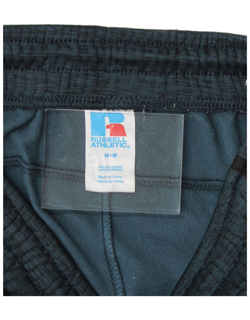 RUSSELL ATHLETIC Mens Tracksuit Trousers Medium Navy Blue Flecked Vintage Russell Athletic and Second-Hand Russell Athletic from Messina Hembry 