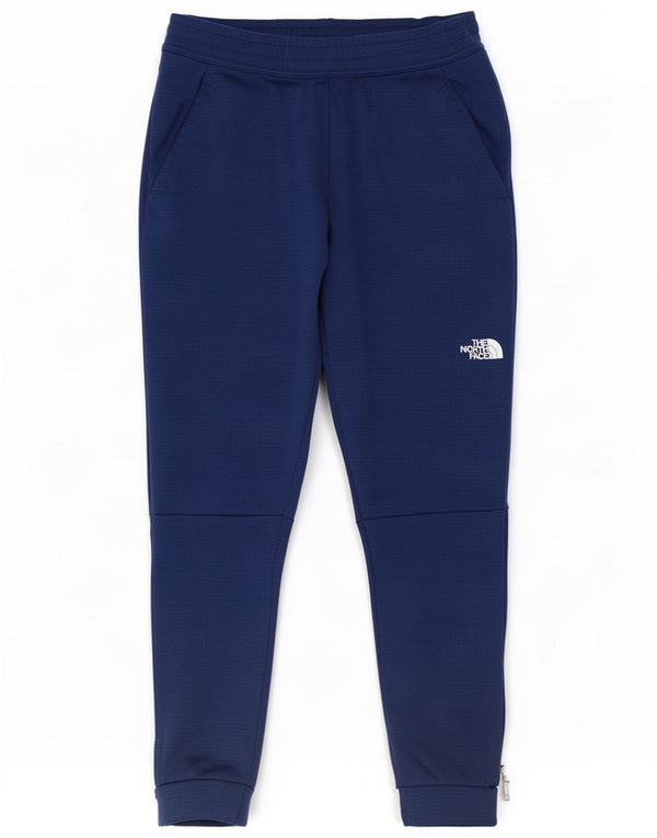 The North Face Mens Graphic Tracksuit Trousers Joggers Small Blue Polyester