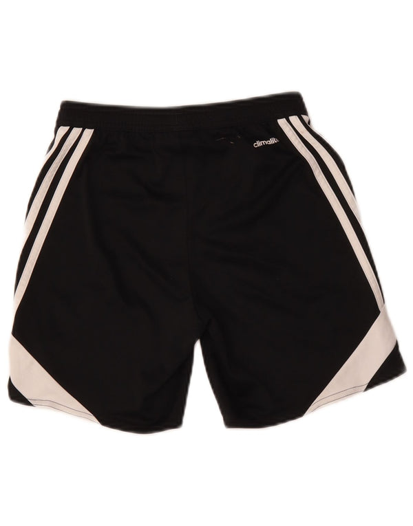 Adidas Boys Climalite Sport Shorts 9-10 Years Medium Black Colourblock