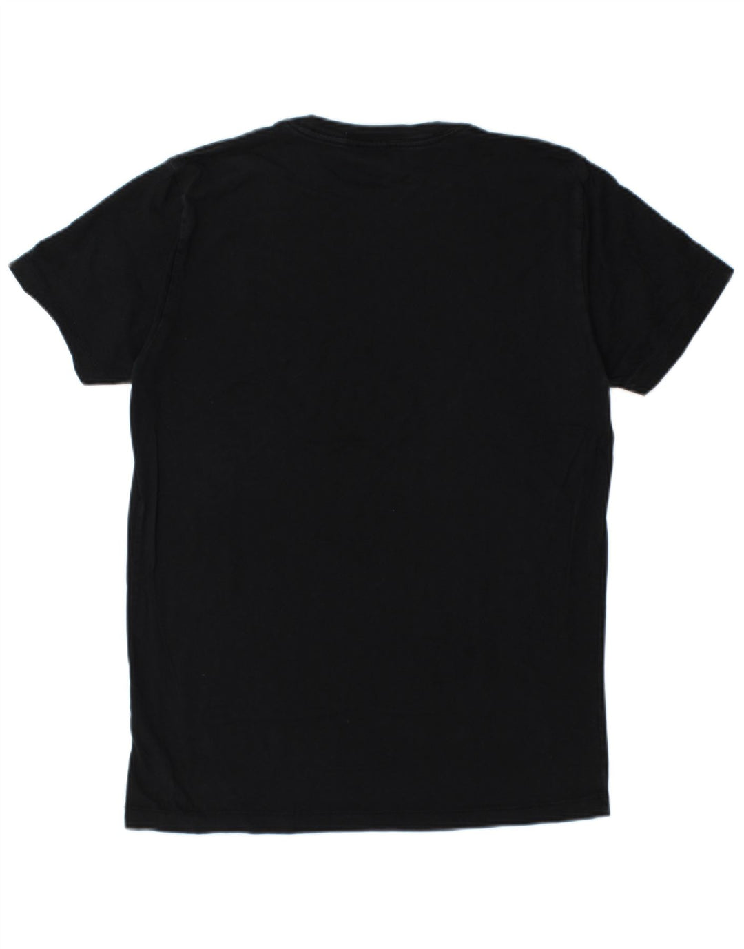 DIESEL Mens Graphic T-Shirt Top Medium Black Cotton