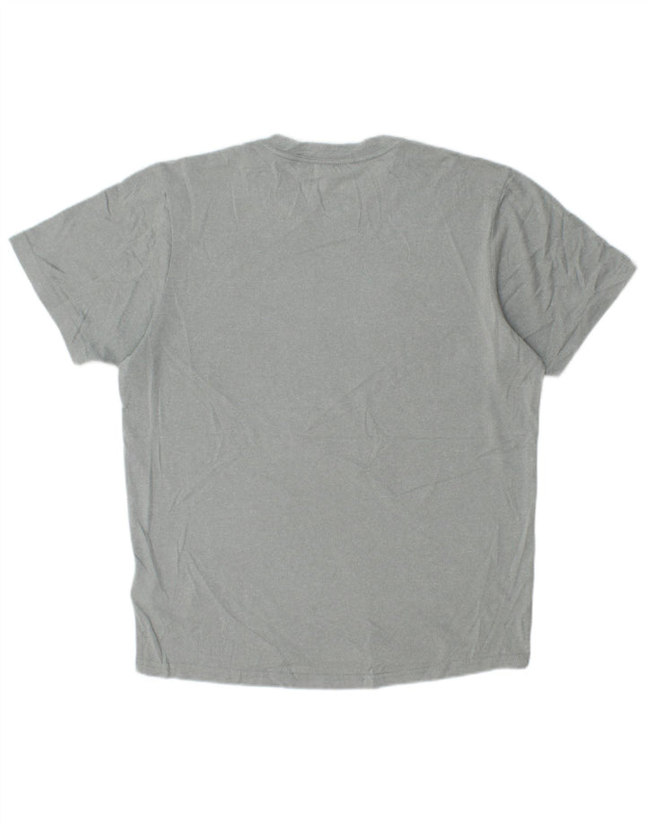 The North Face Mens T-Shirt Top Small Grey Polyester
