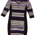 Phase Eight Womens Jumper Dress UK 12 Medium Multicoloured Striped