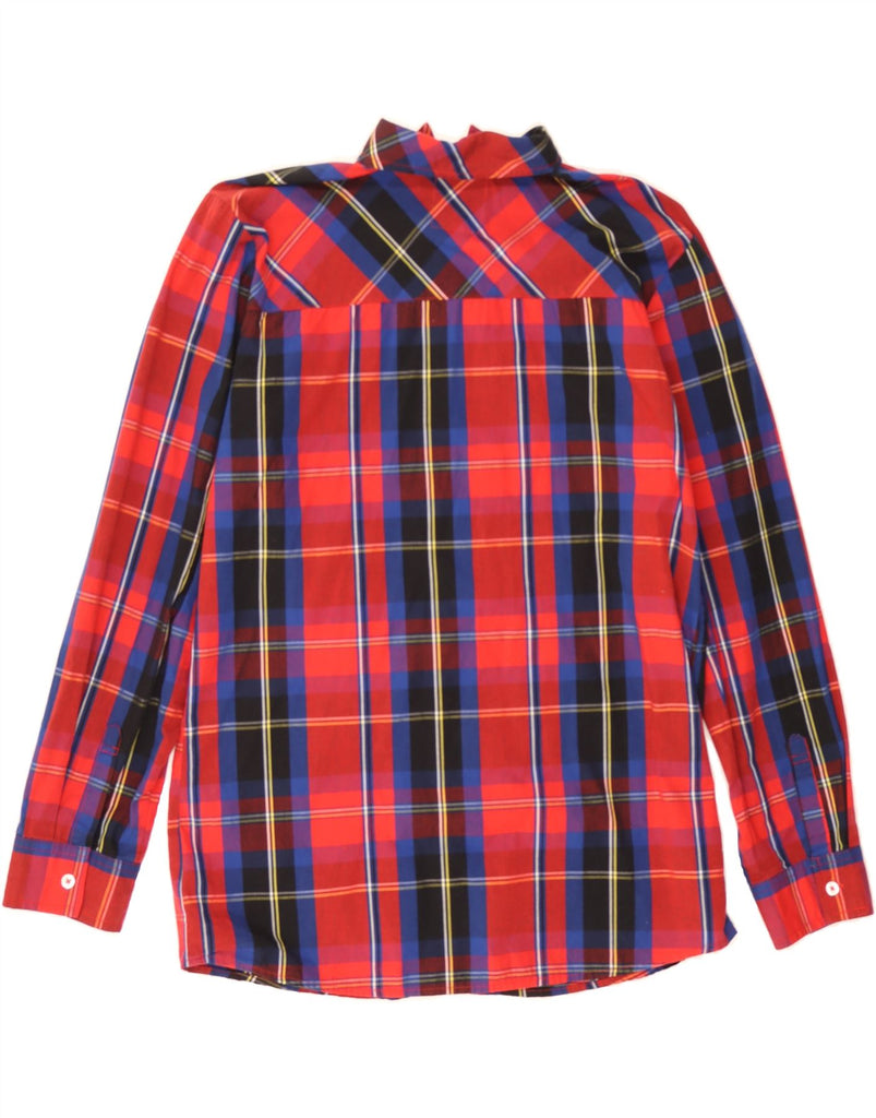 LEVI'S Boys Flannel Shirt 13-14 Years XL Red Check Cotton Vintage Levi's and Second-Hand Levi's from Messina Hembry 