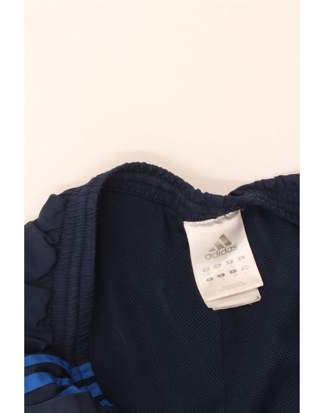 ADIDAS Mens Tracksuit Trousers Joggers XL  Navy Blue Polyester