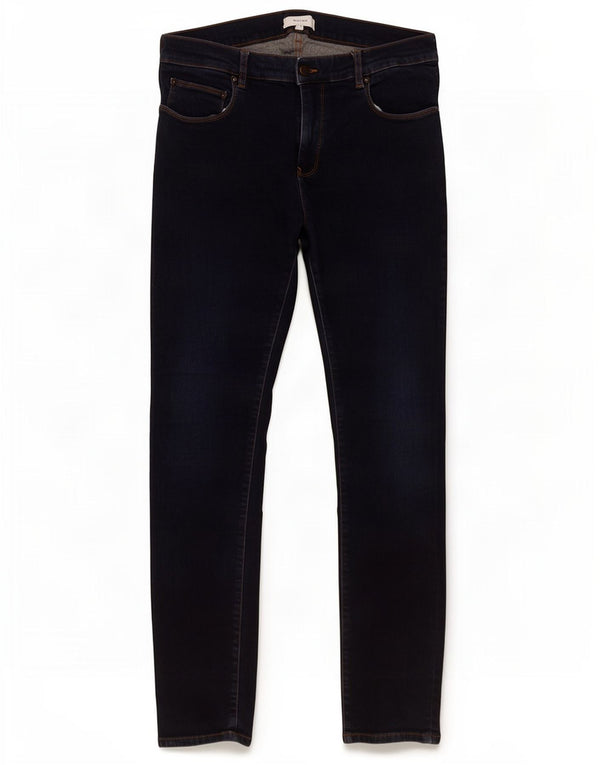 Reiss Mens Skinny Jeans W34 L32 Navy Blue Cotton
