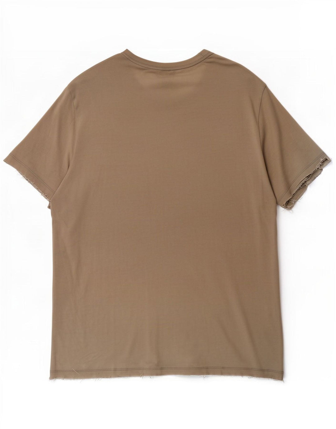 Nike Mens T-Shirt Top 2XL Beige Cotton