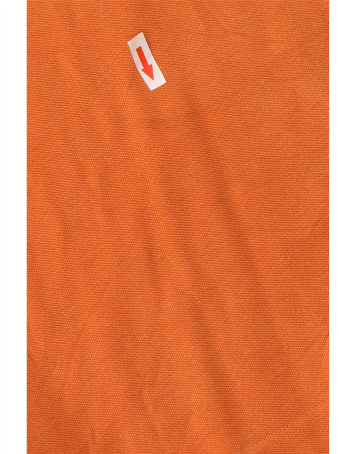 Lotto Mens Polo Shirt XL Orange Cotton