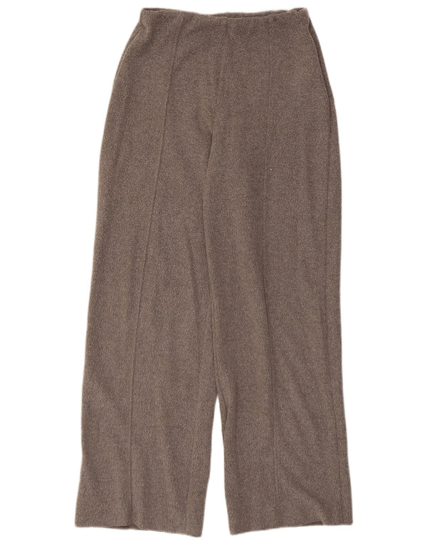 Zara Womens Tracksuit Trousers UK 8 Small Grey Polyester