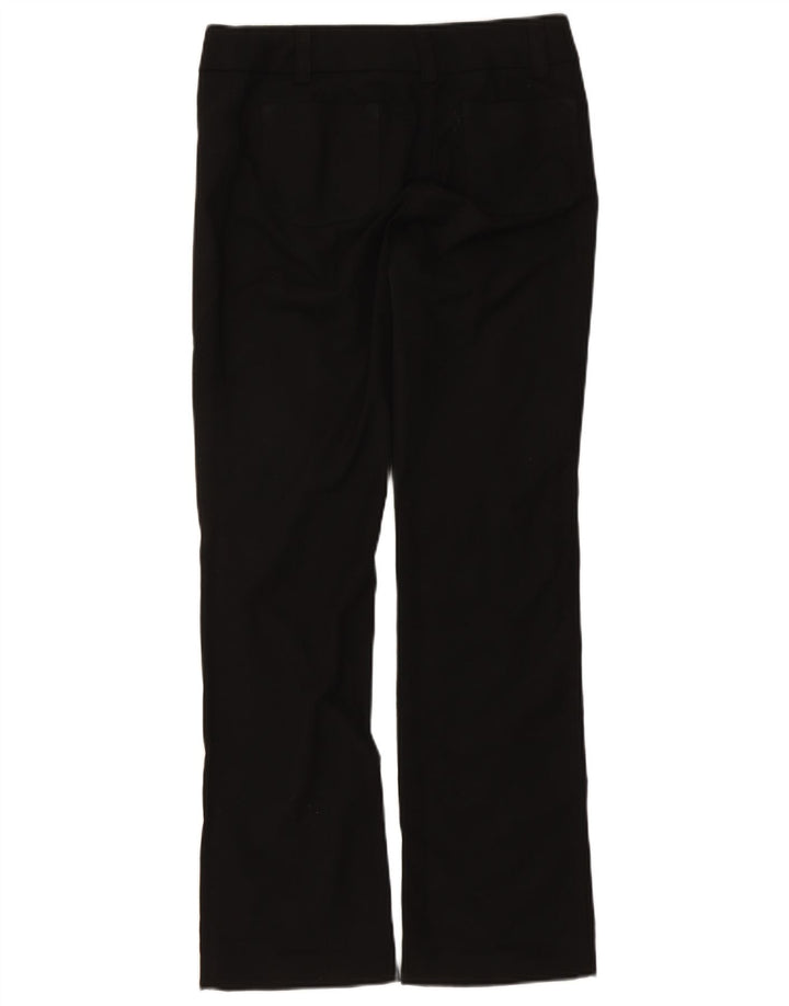 Trussardi Womens Straight Suit Trousers IT 44 Medium W30 L31 Black