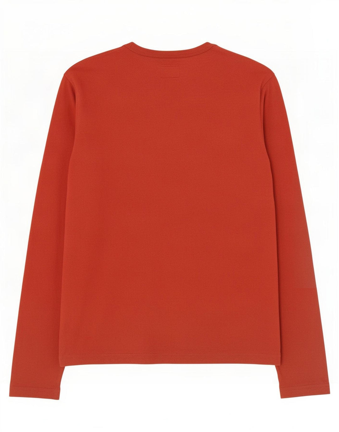 Calvin Klein Jeans Mens Top Long Sleeve Medium Red Cotton