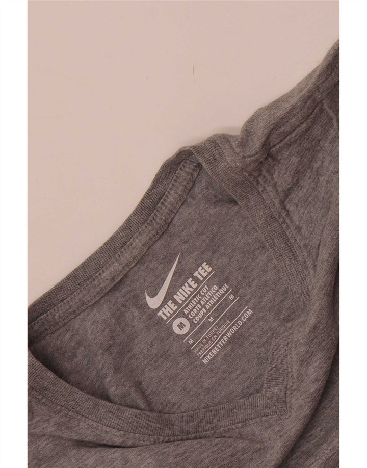 Nike Mens T-Shirt Top Medium Grey