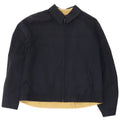 Vintage Mens Bomber Jacket UK 38 Medium Navy Blue