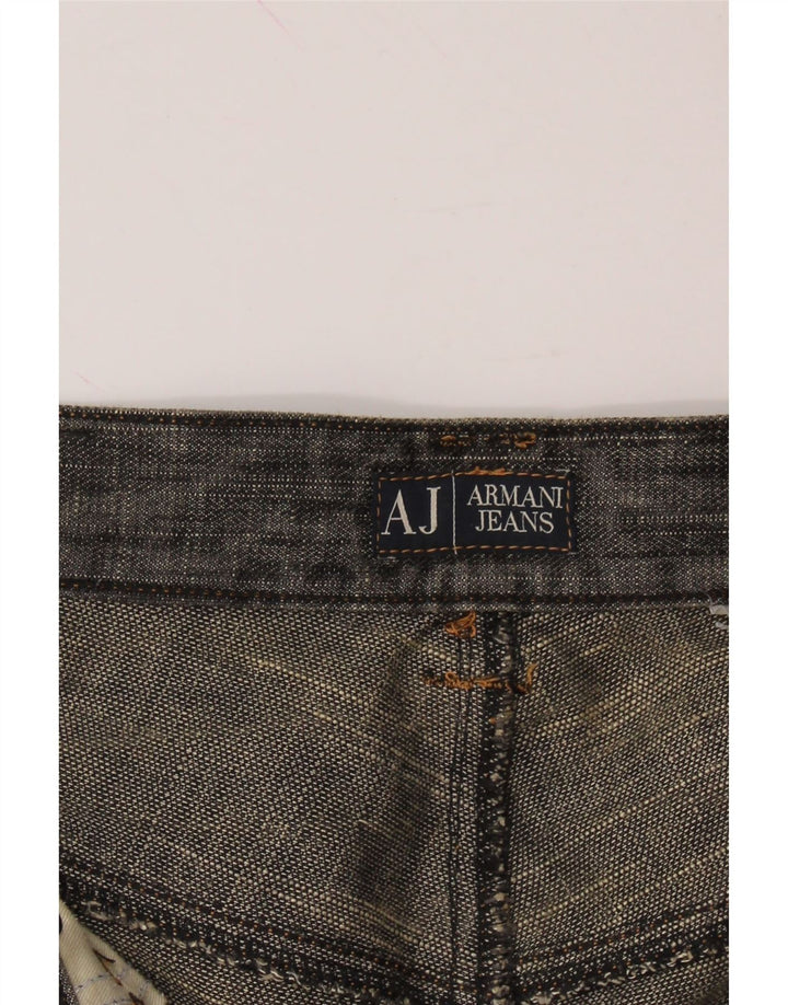 ARMANI Mens Slim Jeans W30 L28 Grey Cotton Vintage Armani and Second-Hand Armani from Messina Hembry 