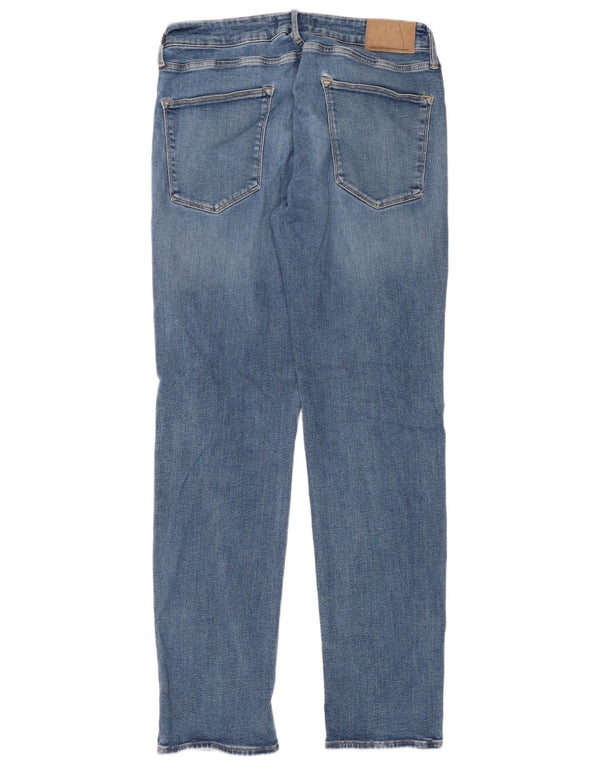 Jack & Jones Mens Clark Straight Jeans W34 L34 Blue Cotton
