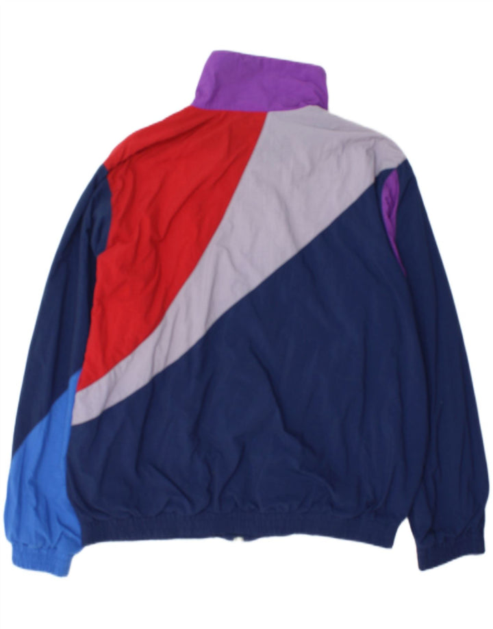 Lotto Mens Tracksuit Top Jacket Medium Multicoloured Colourblock