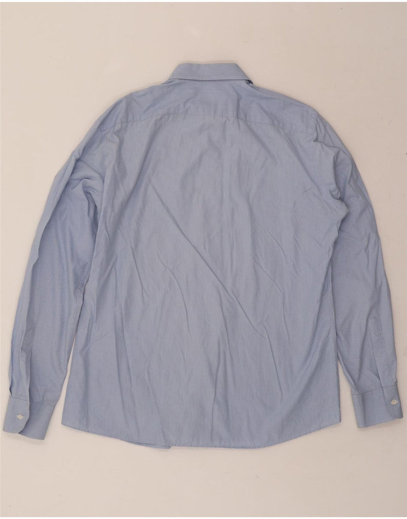 ASPESI Mens Shirt Size 17 43 XL Blue Striped Cotton Vintage Aspesi and Second-Hand Aspesi from Messina Hembry 