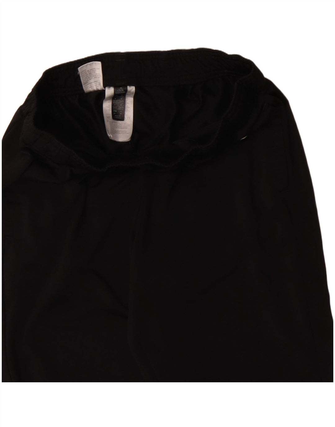 ADIDAS Womens Tracksuit Trousers UK 6 XS Black Polyester