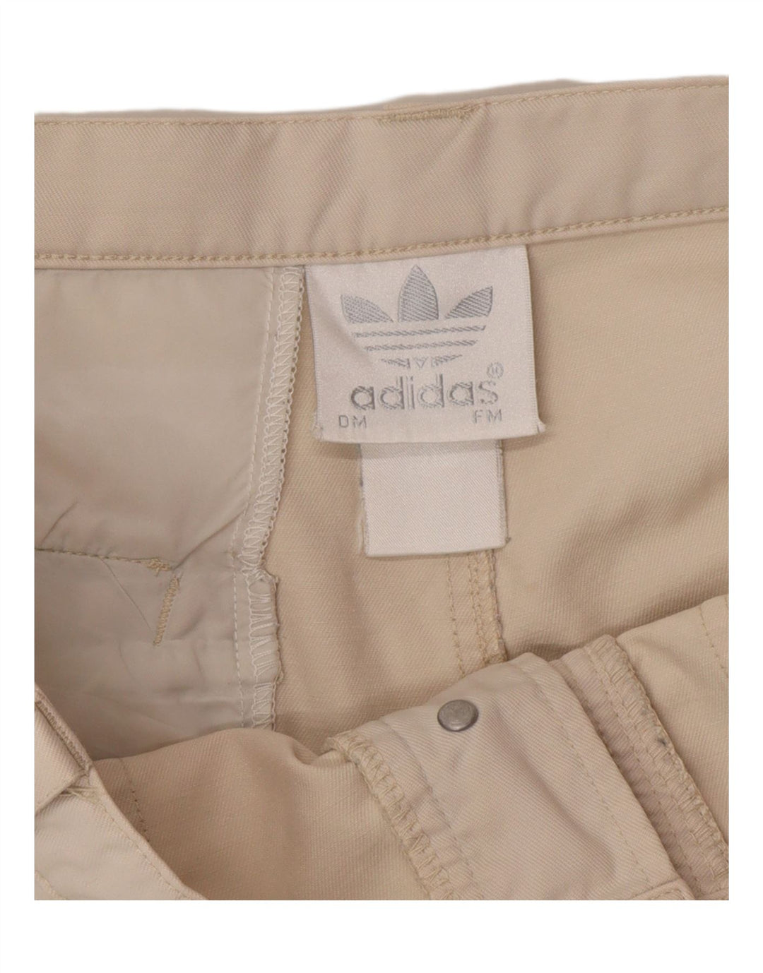 Adidas Mens Cargo Shorts Medium W32  Beige Cotton