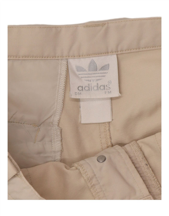 Adidas Mens Cargo Shorts Medium W32  Beige Cotton