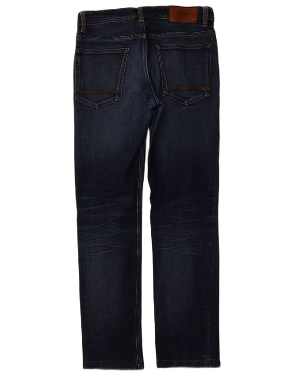 TIMBERLAND Mens Straight Jeans W31 L30 Blue Cotton