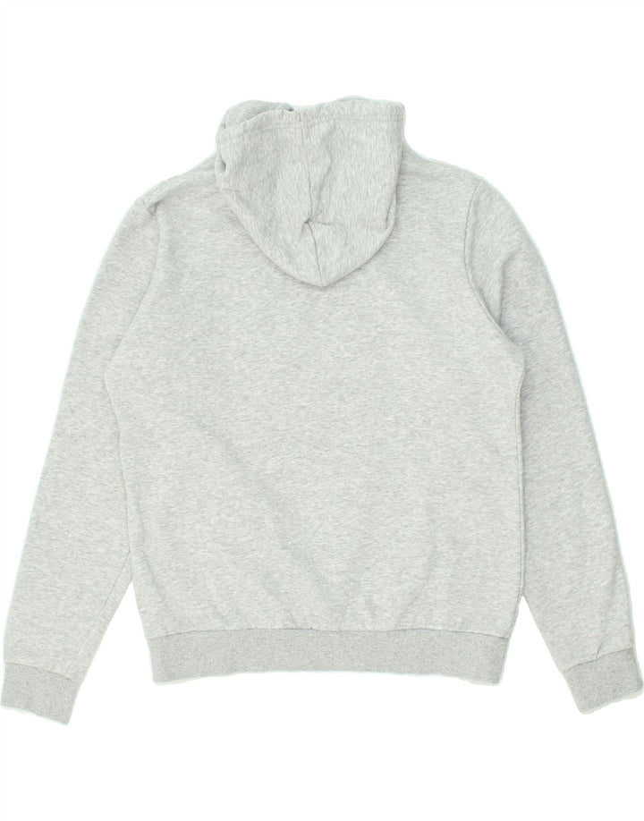 PUMA Womens Graphic Hoodie Jumper UK 14 Large Grey Vintage Puma and Second-Hand Puma from Messina Hembry 
