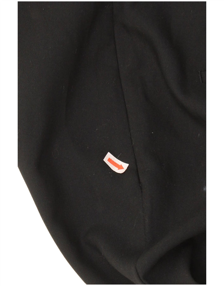 ZARA Womens Bootcut Casual Trousers Large Black Polyester