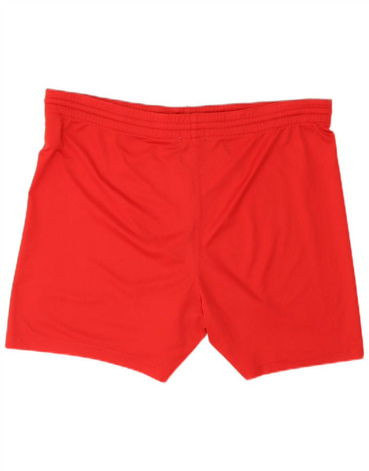 Kappa Mens Sport Shorts Large Red Polyester