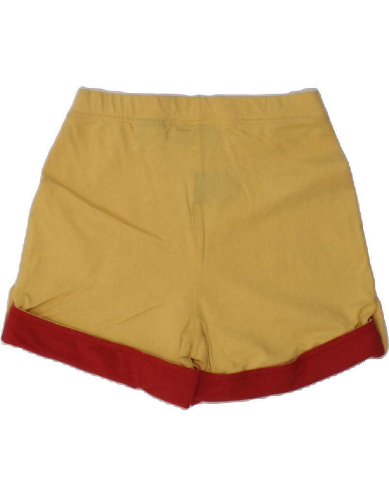 FILA Girls Sport Shorts 10-11 Years Medium  Yellow Cotton | Vintage Fila | Thrift | Second-Hand Fila | Used Clothing | Messina Hembry 