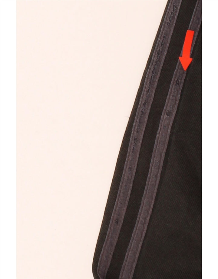 ADIDAS Womens Tracksuit Trousers UK 4/6 XS Black Polyester Vintage Adidas and Second-Hand Adidas from Messina Hembry 