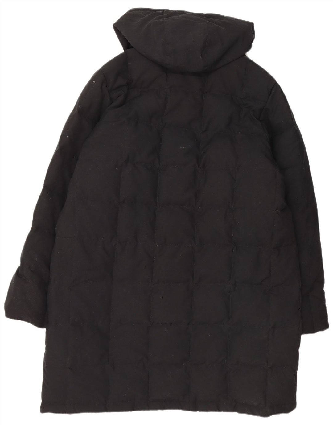 BRUGI Womens Hooded Padded Coat IT 48 XL Black Polyester