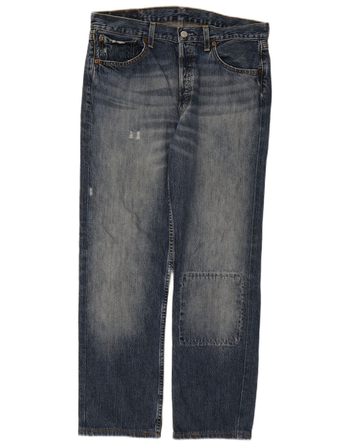 Levi's Mens Straight Jeans W32 L28 Blue